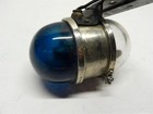 Vintage Police License Plate Light Cherry W  Mount A w  Rosen Co 30 s-40 s-50 s