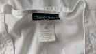 Excellent Cherokee White Embroidered Lab Jacket Scrubs Coat Size 2xl