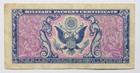 United States Five Cents Military Payment Certificate - Series 481 - 5c Note