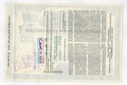 Boston And Maine Corporation Stock Certificate