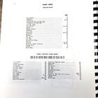 Set Massey Ferguson 202 204 Tractor Service Manual Parts Operators Repair Shop