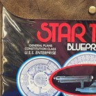 Vintage 1975 Star Trek Blueprints   Complete Set Of 12 Authentic Enterprise 