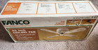 Fanco 1980 s 42  Ceiling Fan Windward 442 White 80s Movie Tv Vintage New Nos Nib