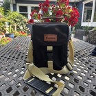 Canon Padded Camera Shoulder Bag Black Dslr Case Adjustable Dividers Strap