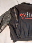 Evita 20th Anniv Tour Cast Jacket 2xl Embroidered wool leather-custom Creation