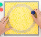 Creative Memories Jumbo Circle Custom Cutting System Pattern  ccs  Nip