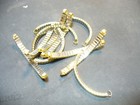 10 Ladies 3  Replacement Stretch Watchband For Native American Gold  Watch Tips