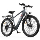 24in Electric Bike For Adult 500w 22mph 40 Miles 7 Speed City Commuting E-bike