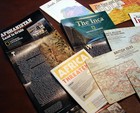 Map Grab Bag  Lot Of 10  Fold-out Maps posters From National Geographic Society