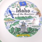Vintage Idaho Collector Souvenir Plate 