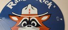 Vintage Wildlife Sign - Ranger Rick Nature Magazine Porcelain Gas Pump Sign