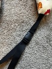 2pc Baby Car Seat Head  Body Support Pillow Set  Adjustable Strap  Alphabet Nwot