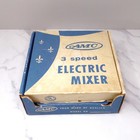 Vintage Amc Handheld Electric Mixer  596-ino  Original Box And Documents  1964 