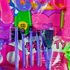 Kids Beauty Salon Toy Set Pretend Play Makeup Hair Comb Mirror Kit Girls Gift
