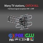 990 Miles Outdoor Tv Antenna Motorized Amplified V uhf Hdtv 1080p 4k 360   Rotate