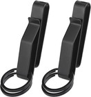 Duty Belt Key Holder  Belt Key Clip  Stainless Steel With 4 Keyrings For Police 