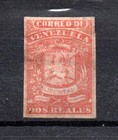 Venezuela  Stamp Classic  Escudo Nacional  2 Reales Rojo  Mng     289