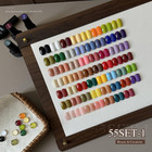 Gaoy 60 Pcs Gel Nail Polish Set  55 Colors At Home Manicure Gel Polish Kit   Wit