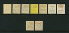 Levant British Offices In Turkish Empire Scott   15-24 Vf Used hin Stamp Cat  93