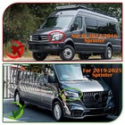 Front Bumper Lip Splitter For Mercedes Benz Sprinter 1500 2500 3500 Gloss Black