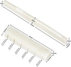 6 String Acoustic Guitar Bone Bridge Saddle And Nut Made Of Real Bone For Acoust