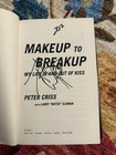 Signed Peter Criss Book Kiss Drummer