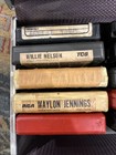 Lot Of 15 Vintage 8 Track Rock Western Tapes And Case