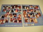 Tori Amos Roger Waters Faith Hill Debbie Gibson More 2-pc  1994 Promo Poster Ad 