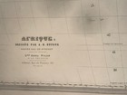 Africa C  1860 Dufour Very Large Antique Engraved Map 19th Century