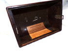 Edison Standard Phonograph Lid And Handle   change Of Reproducer Tag