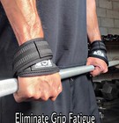 Weight Lifting Wrist Straps Figure 8 For Deadlifts Shrugs Power Workout Padded