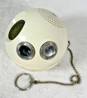 Vintage 1969 Panasonic Panapet  white  R-70 Model Ball Space Age Am Radio Works