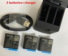New Hero 8 7 6 5 Black  Battery For Gopro  fully With Original  Usb Fast Charger