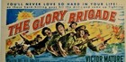 1953 The Glory Brigade  Victor Mature  Vtg Lobby Title Card  War Movie  Bn5 