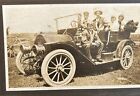 Great   Set Of Four  4  Antique Brass Car Pictures Teens Era Detroit Michigan