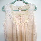 Vintage Barbizon Nightgown Satin Pink Size Medium Cottage Core