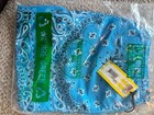Mc2 Saint Barth Swim Trunks Mens Xxl Light Blue Bandana Paisley Nwt