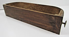 Vintage Antique Sewing Machine Cabinet Tiger Wood Drawer Bentwood Curved