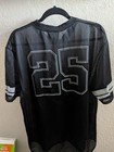 Medium Linkin Park From Zero World Tour 2025 Football Jersey  black   unisex 