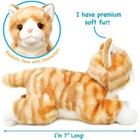 Tamarr The Orange Tabby Cat   10 Inch Stuffed Animal Plush   By Tigerhart Toys