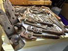 Antique Vintage Carpentry Tools Stanley Bailey Smoothing Plane Ford Indian Usa 