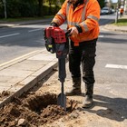 Tree Digging Machine Petrol Gas Powered Portable Excavator Petrol Engine