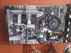 Harley Davidson Wood Hanging Wall Plaque   Jewelry   Sunglasses Holder