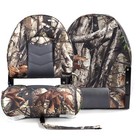 Northcaptain High Back Folding Fishing Boat Seat camo charcoal 2 Seats