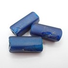 Trio Large Nueva Cadiz Glass Trade Beads Tribal African Trade Old Chipped Estate