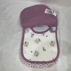 Child Of Mine Lavender 3 Pack Bibs Baby Girl Nwt Water Resistant
