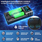 18650 Battery Charger lcd Display Charger For 3 7v Li-ion Battery 18650 26650 21