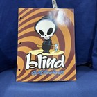 Vintage Blind Skateboards School File Folder Rare Clean Y2k 2000s Skate