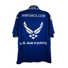 Sparco Richard Petty Motorsport Shirt Mens L U s  Air Force Nascar Pit Crew