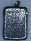 Antique Sterling Silver Vesta Case George Unite Birmingham 1903 Match Safe 26g